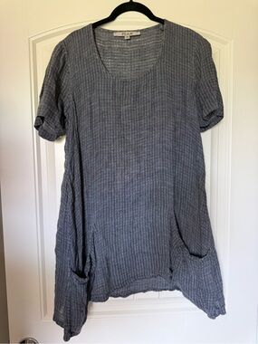 Flax 100% linen tunic/dress
